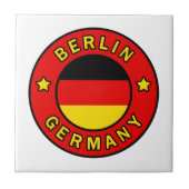Berlin Germany Fliese (Vorderseite)
