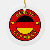 Berlin Germany Keramik Ornament (Vorne)