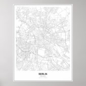 Berlin, Germany Minimalist Map Poster (Style 2) (Vorne)