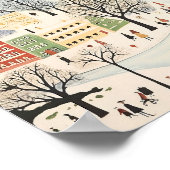 Berlin Germany Poster Art Print, Famous City Retro (Ecke)