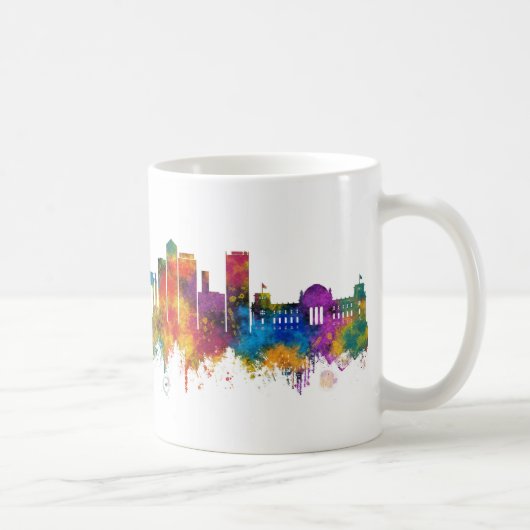 Berlin Germany Skyline Kaffeetasse (Rechts)