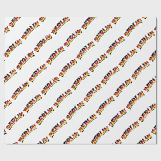 Berlin Geschenkpapier (Flach)