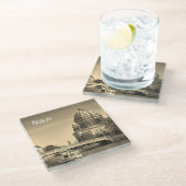 Berlin Glasuntersetzer (Schrägansicht)