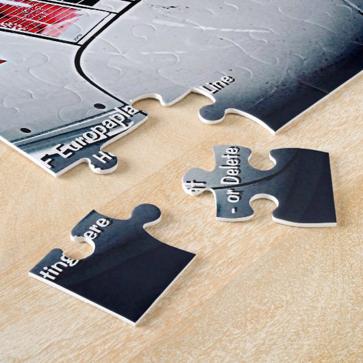 Berlin HBF Europaplat Moderner Zug - Name hinzufüg Puzzle (Seite)