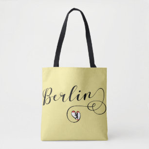 Berlin Heart Grocertasche, Deutschland Tasche