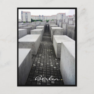 Berlin-Holocaust-Gedenkgrenze Postkarte