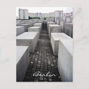 Berlin-Holocaust-Gedenkstätte Postkarte
