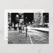 Berlin in der Nacht Postkarte (Vorne/Hinten)