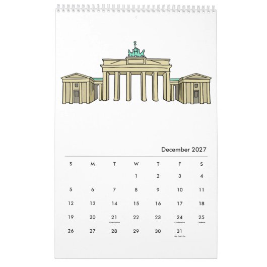 Berlin-Kalender 2017 Kalender (Dez 2027)