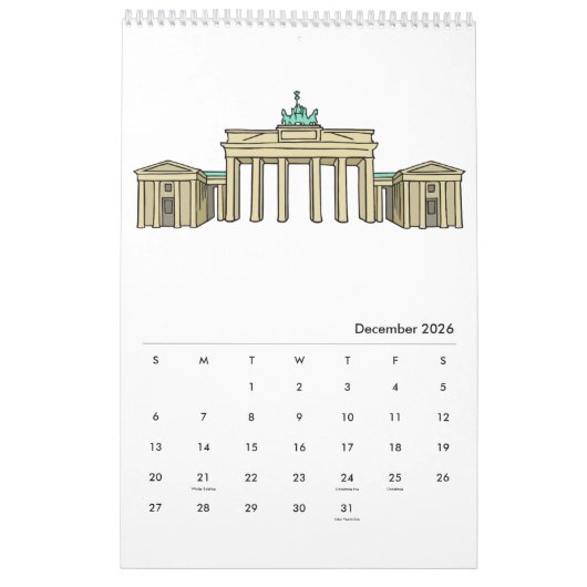 Berlin-Kalender 2017 Kalender (Dez 2026)