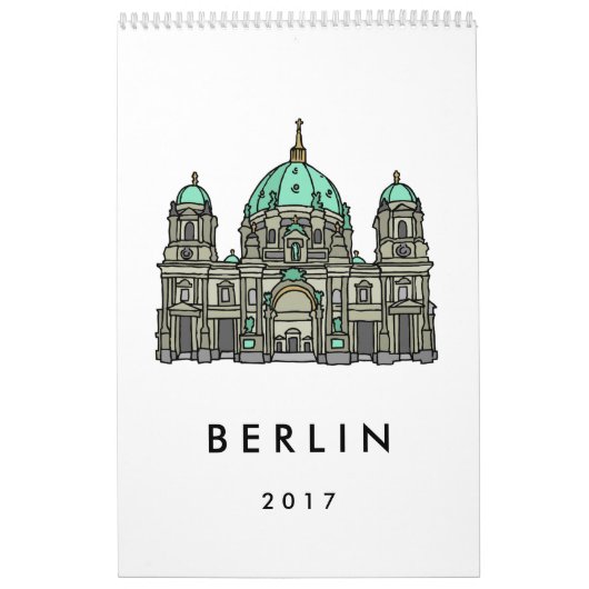 Berlin-Kalender 2017 Kalender (Titelbild)