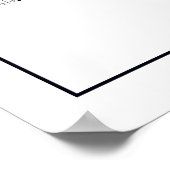 Berlin Karte - Berlin Schwarz & Weiß Karte Poster (Ecke)