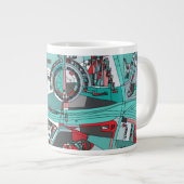 Berlin-Karte Jumbo-Tasse (Vorderseite Rechts)