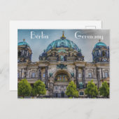 Berlin Kathedrale Berlin Deutschland Postkarte (Vorne/Hinten)