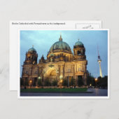 Berlin Kathedrale und Turm Postkarte (Vorne/Hinten)