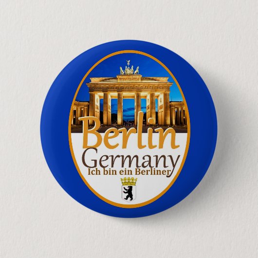 BERLIN-Knopf Button (Vorderseite)
