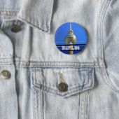 Berlin-Knopf Fernsehturm Button (Beispiel)