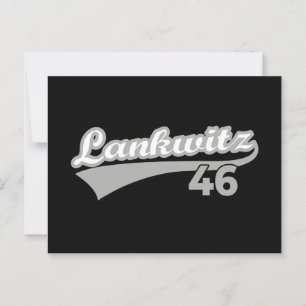 Berlin Lankwitz 46 Classic City Number Postkarte
