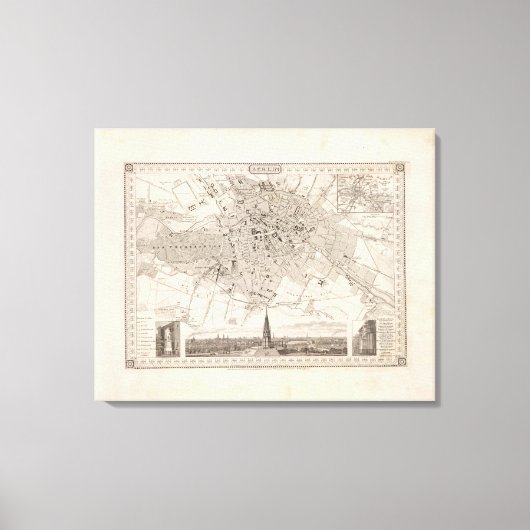 Berlin Leinwanddruck (Vorderseite)