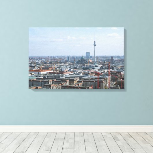 Berlin Leinwanddruck (Insitu (Holzboden))