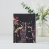 Berlin, Leipziger Street, Lesser Ury Postkarte (Stehend Vorderseite)