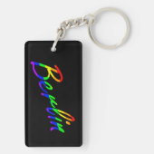 Berlin | LGBTQ+ Pride Schlüsselanhänger (Rückseite)