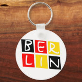 Berlin-Logo auf den Plätzen Schlüsselanhänger (Vorderseite)