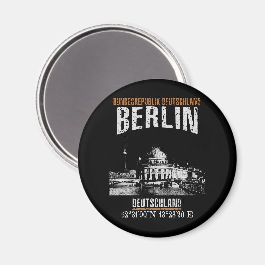 Berlin Magnet (Vorderseite/Rückseite)