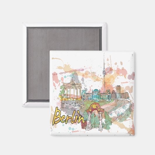 Berlin Magnet (Vorderseite/Rückseite)