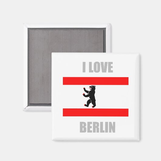 Berlin Magnet (Vorderseite/Rückseite)