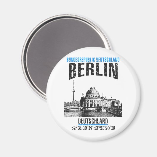 Berlin Magnet (Vorderseite/Rückseite)