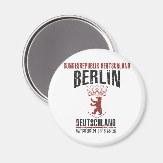 Berlin Magnet (Vorderseite/Rückseite)