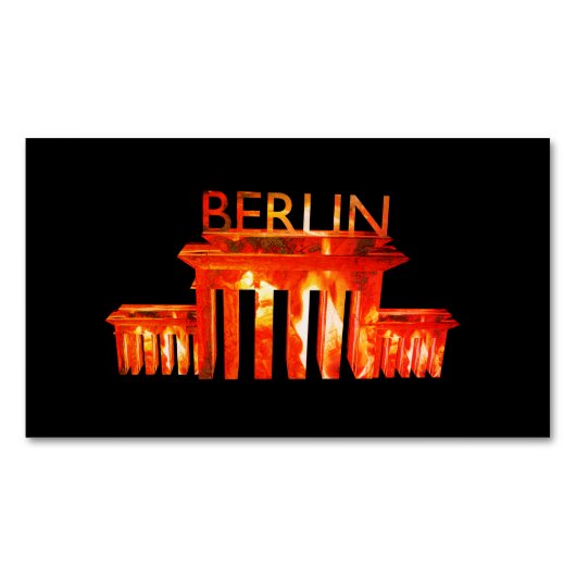 Berlin Magnetische Visitenkarte (Vorderseite)