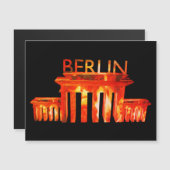 Berlin Magnetkarte (Vorne/Hinten)
