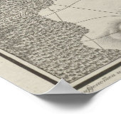 Berlin Map, Plan of the City, Surrounding District Poster (Ecke)