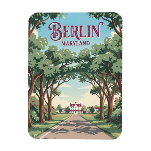 Berlin Maryland Magnet (Vertikal)