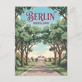 Berlin Maryland Postkarte