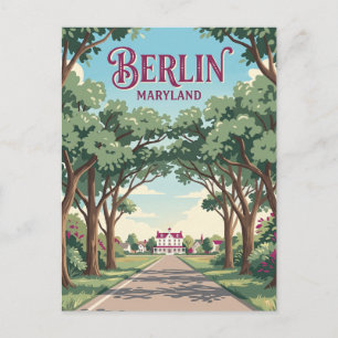 Berlin Maryland Postkarte