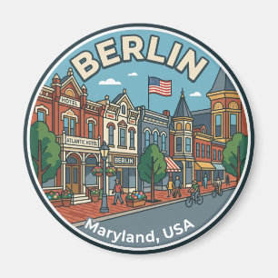 Berlin Maryland USA Magnet