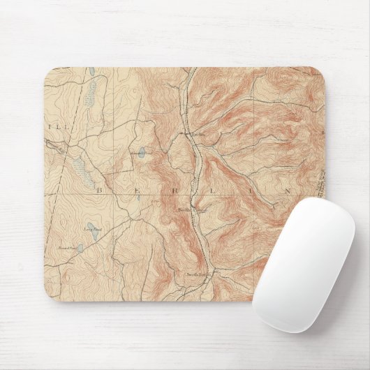 Berlin, Massachusetts Mousepad (Mit Mouse)
