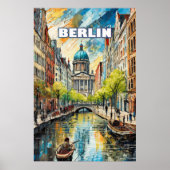 Berlin, Metropole mit mehreren Gesichtern Poster (Vorne)