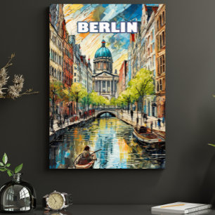 Berlin, Metropole mit mehreren Gesichtern Poster