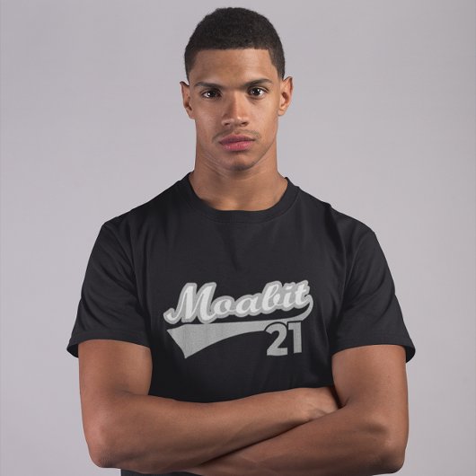 Berlin Moabit 21 Classic Retro City T-Shirt