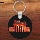 Berlin Nacht Schlüsselanhänger (Vorderseite)