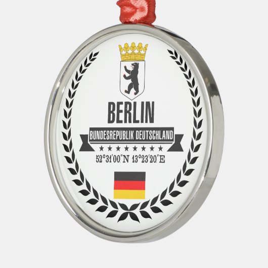 Berlin Ornament Aus Metall (Links)