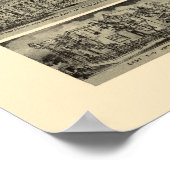 Berlin, PA Panoramic Map - 1905 Poster (Ecke)