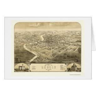 Berlin, panoramische Karte WI - 1867