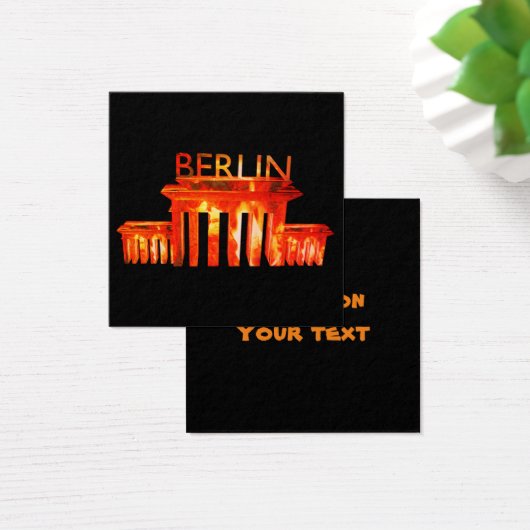 Berlin, Personalisierter Text (Schreibtisch)