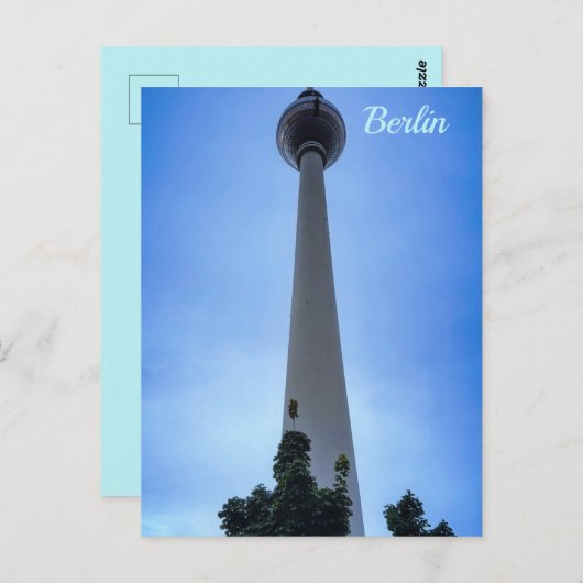 Berlin Postkarte (Vorne/Hinten)