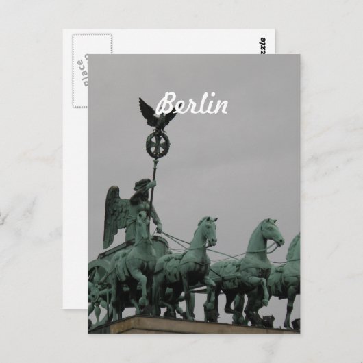 Berlin Postkarte (Vorne/Hinten)